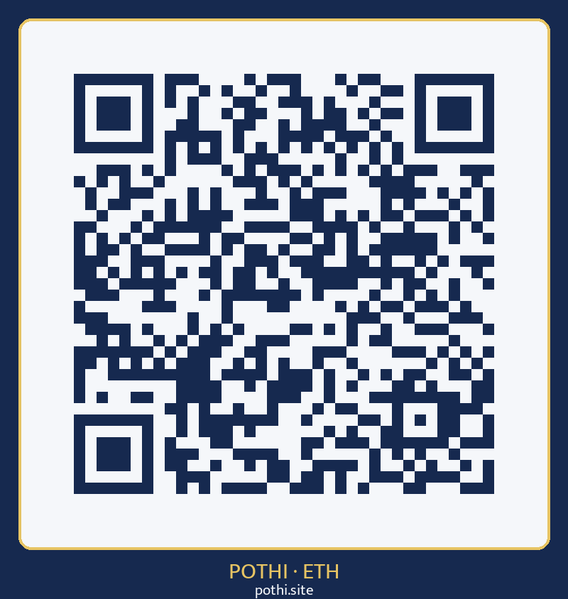 Ethereum donation QR code